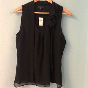 NWT Gap ruffle accent blouse
